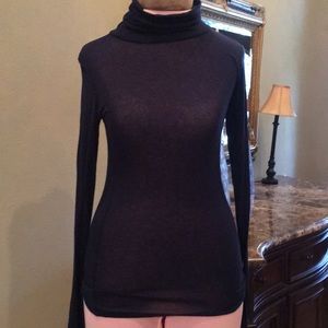 BCBG Navy Turtleneck.